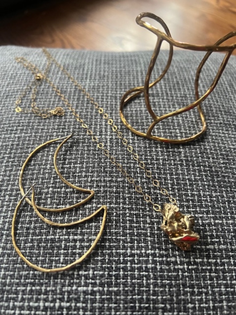 Lissa Bowie Cuff, Necklace, Earring Set